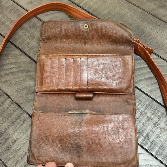 LOUIS VUITTON MONOGRAM SATCHEL and LV Monogram Sarah Long Wallet REHAB set - Picture 5 of 11